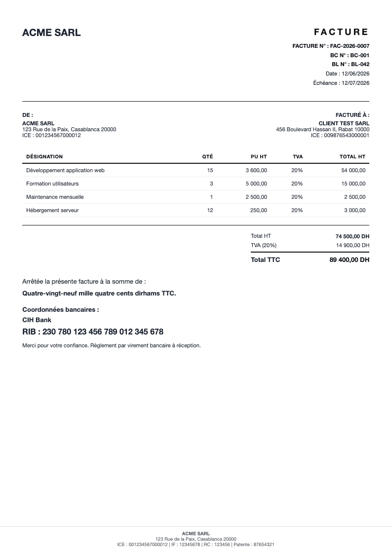 Modèle de document 3