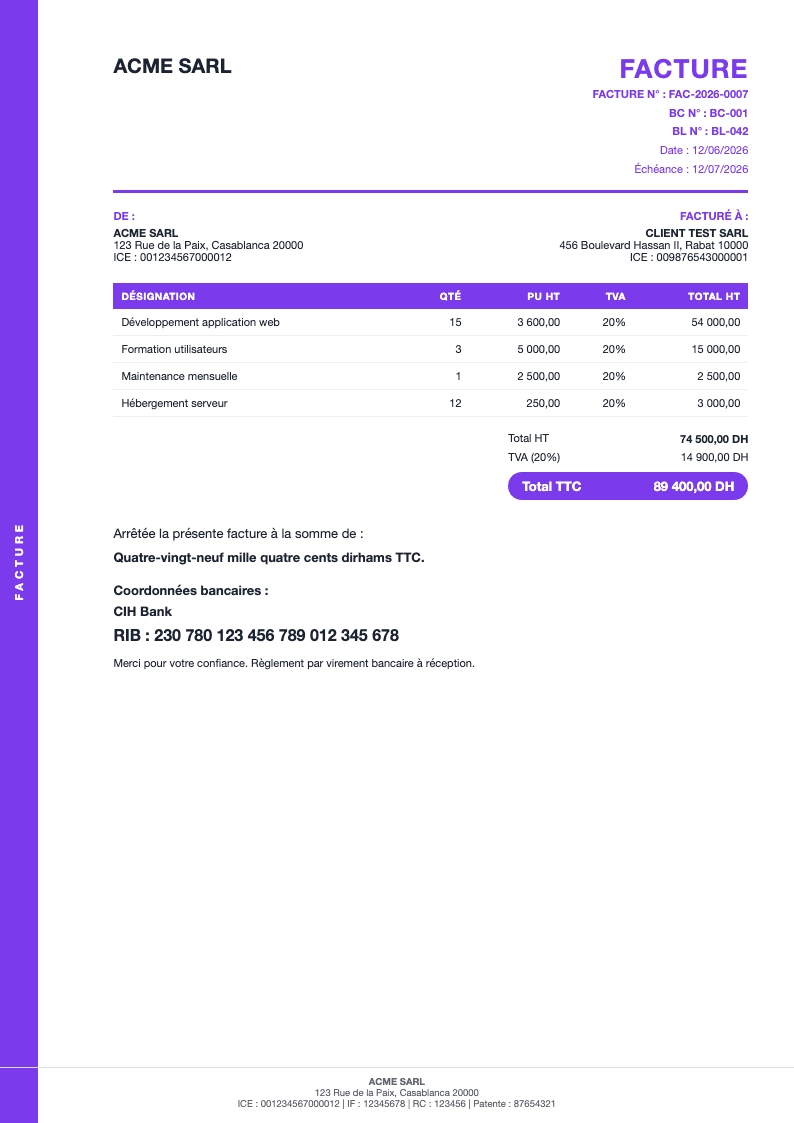 Modèle de document 4