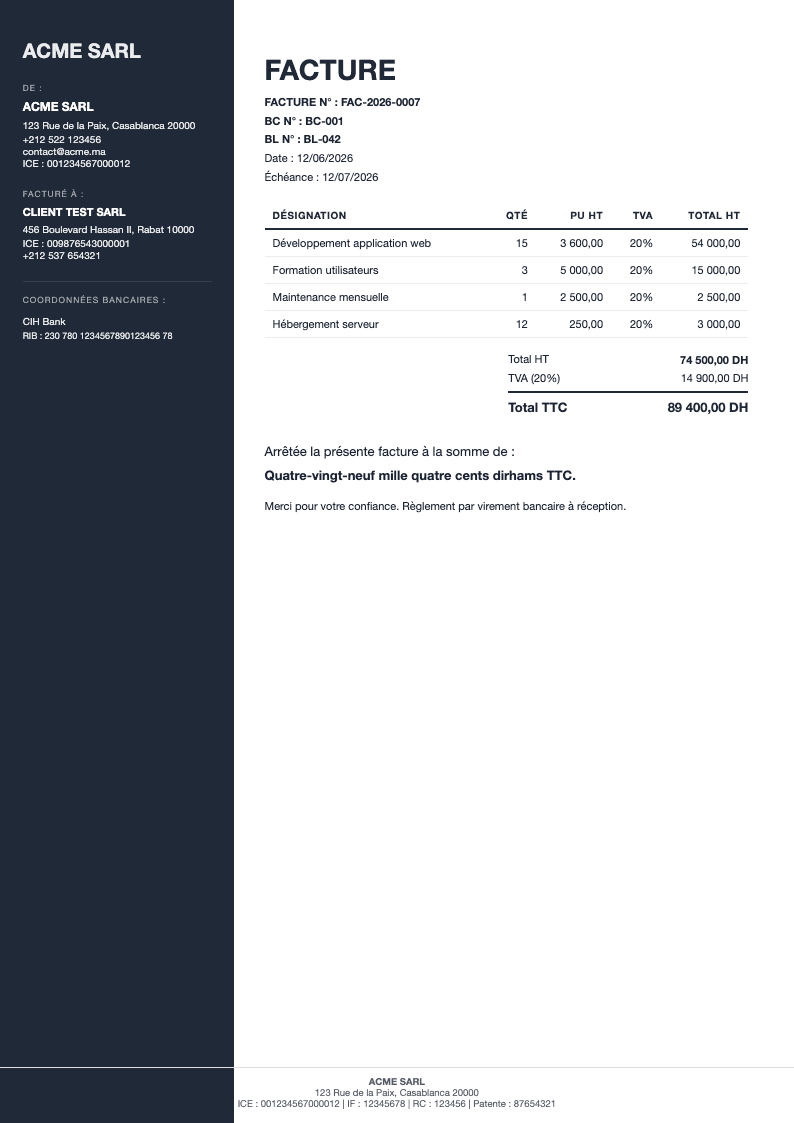 Modèle de document 8